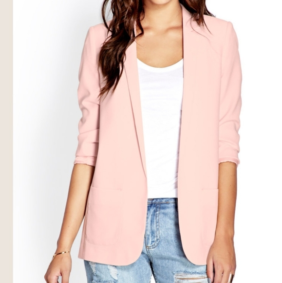 Forever 21 Jackets & Blazers - Forever XXI pink blazer